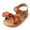 Summer bow baby sandals shoes toddler soft soled