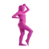 Sexy femmes Catsuit Costumes couleur unie complet body Lycar collants zentai scène halloween cosplay costumes de fête