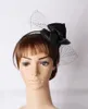 Basker bas fascinator headpiece brud slöjor bröllop huvudkläder race hårtillbehör milliner hatt flera färg myq122berets beretberets b