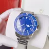 buon orologio da uomo orologio automatico per macchine 43mm quadrante blu cinturino in acciaio inossidabile orologi da uomo impermeabili luminosi m251S