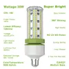 Jesled 2022 New LED Corn Light Bulb 8400 Lumen 60W 5000K Daylight White E26/E39 قاعدة مغلوفة كبيرة لمستودع الفناء الخلفي للمرآب الداخلي في الهواء الطلق