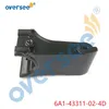 la parte girevole della staffa 6A1-43311-02-4D parte per il motore fuoribordo 6A1-43311 di Yamaha 2T 2HP 2MSHA