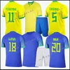 jogador fãs 2022 camisa de futebol PAQUETA BRASILS NERES COUTINHO camisa de futebol JESUS MARCELO PELE CASEMIRO brasil 22 23 mulheres homens e crianças maillots futebol