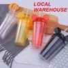 LOCAL WAREHOUSE 450ml Mouse Ear Tumblers mouse cup with Dome Lid Acrylic Cups Straws Double Walled Clear Travel Mugs Cute Child Water Bottles