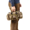 Outdoor Tactical Bag Military Molle Rucksack wasserdichtes Oxford Camping Wanderwanderung Klettern Taille STEILE Schulterpack 220818