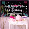 Party Decoration Happy Birthday Backdrop Music Background Po Booth Banner Pography Supplies For Teens Social MediaPartyParty