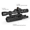 Scope Mounts Airsoft Use 25.4mm 30mm Rifle ScopeMount Parts Réglable LED Red Dot Sight Base M4 AR15 Mount Kit Hunting CL24-0236