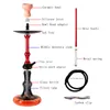 Narguilé arabe moyen tube unique sortie de tige moyenne silicone Apache narguilé shisha ensemble