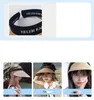 Big brim empty top hat sunshade cap sunshade sunshade headband sun hat