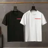 サマーメンズTシャツカジュアルメンヒップホップ服の男レディーステタープリント卸売短袖のトップ服