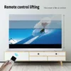 High Quality 120 inch 4K UST ALR/CLR self-rising screen Ambient Light Rejecting electric floor rising projector screens for VAVA Fengmi xiaomi