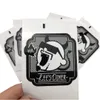 Aangepaste kleurrijke gedrukte witte PVC -lijmstickers Labels Labels Pakket Pakket Buiten Vinyl Decal Aflevering Adres Sticker