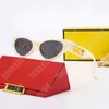 bai cheng Cat Eye Luxurys Designer-Sonnenbrille für Damen und Herren, modische Brillen, Designer-Sonnenbrille, hochwertige adumbrale Vollformat-UV400-Sonnenbrille mit Box