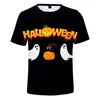 T-shirty męskie 2022 Mężczyźni Kobiety Halloween T Shirt 3D Dyni Latarn T-shirt Summer krótkie rękawe O-Neck Casualne ubranie Z3W3#