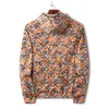 고급 남성용 캐주얼 재킷 슬림 한 글자 재킷 겨울과 가을 프리미엄 재킷 남자 긴 슬리브 디자이너 코트 + M-3xl