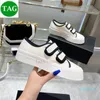 2023 Модная повседневная обувь Canvas Double Strap Sneaker зеленые тройные белые черные женские дизайнерские кроссовки низкие роскошные женские кроссовки