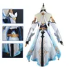 Genshin Impact Lumine Cosplay Costume Outfits Dress Halloween Carnival Women Girl Girl Girls Wig