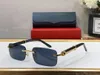بوفالو هورن نظارة شمسية مصمم رجالي نظارات عاهرة الإطار العلامة التجارية في الأزياء نظارة شمسية إطارات عالية الوصفات طبية نظارات مستطيلات خشبية مع صندوق