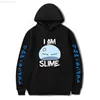 Anime Tensei Shitara Slime Datta Ken Hoodie Rimuru Tvempest Oversized Hip Hop Harajuku Sweatshirt Casual Streetwear Pullover Y220818