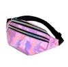 hot Holographic Fannypack waist bag Girls Bumbag Shiny Neon Laser Crossbody Waistbag for men women Party Rave Bum bag Fanny Pack