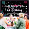 Party Decoration Happy Birthday Backdrop Music Background Po Booth Banner Pography Supplies For Teens Social MediaPartyParty