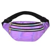Горячая голографическая фаннипак для талии сумки для девочек Bumbag Shiny Neon Laser Crossbody Waistbag для мужчин Женская вечеринка Rave Bum Bag Bag Fanny Pack