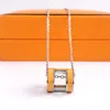Designer Classic Luxury H Pendant Necklaces Ladies Silver Letter Necklace Luxury Design Jewelry Colorfast Hypoallergenic