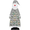 Filz Weihnachtsbaum Kalender Ornament Dekorationen Weihnachtsmann Countdown Wandornamente mit 24 Taschen Jahresdekor Requisiten