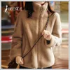 Westle Fleece Jacket Женщины весна зима негабаритная толстовка Женская толстовка с твердым искусственным мехом. Теплая одежда 220819