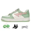 Shoes Color Camo Combo Pink Black SK8 Sta Grey Green Orange Blue 2022 Top Quality Women Mens Sports Trainers Patent Leather Platform Sneakers