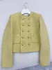 CEL2022ine New Women's Autumn/Winter Suit Jacket Designerファッション高品質のツイードジャケットカジュアルスプリングコートカーディガンバースデークリスマスギフト