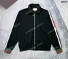 xinxinbuy herrkvinnor designers sätter spårdräkter brev paris rand zipper streetwear windbreaker running tracksuit män designer röd svart m-3xl