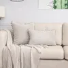Nordic puszysty rzut poduszka na poduszkę czysty kolor domowy Cojines 45x45 Decorativos Poduszki miękka poduszka do sofy salon 220816