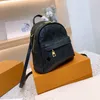 Designer Zaino Donna Uomo Borse da scuola Spalle Street Fashion Soild Borse in pelle Portafoglio Designer Borsa Donna Borsa goffrata D228182F