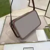 Borsa a tracolla per fotocamera da donna in pelle PU di design 5A, borsa di marca di moda, lettera con cerniera, semplice borsa retrò da postino