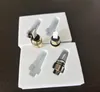 Hot ceramic tip heating coil knife dab tool with cap concentrate wax dab atomizer 2pcs in one pack adapt for 14mm 510 thread heater