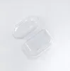 Voor AirPods Pro2 Pro 2 3 Aartels Accessoires Solid transparante TPU Siliconen Leuke beschermende oortelefoon Cover Auto Paring draadloze laadkast