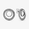 Andy Jewel Authentic 925 Sterling Silver Studs Passar European Pandora Style Studs Jewelry 111