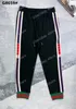 xinxinbuy herrkvinnor designers sätter spårdräkter brev paris rand zipper streetwear windbreaker running tracksuit män designer röd svart m-3xl