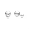 Gouttes lumineuses authentiques boucles d'oreilles en argent sterling 925 adaptées aux bijoux à clous de style Pandora européen Andy Jewel 290747WCP