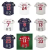 Albert Belle 1995 World Series Manny Ramirez Indian Baseball Jersey Jim Thome Kenny Lofton Omar Vizquel Sandy Alomar Bob Feller Eddie Murray Sabathia Jose Ramirez