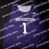 2022 2020 Northwestern Wildcats كرة السلة Jersey NCAA College Pete Nance Pat Spencer Miller Kopp Ryan Young Boo Buie Gaines Robbie Beran Turner