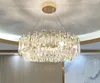 Luxur Crystal Chandelier Living Room Lamp Modern Style High-End Dinning Net Decorative Kitchen Lamp LED Pandant Lighting Free