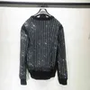 Autunno New Shiny Diamonds Felpa da uomo Casual Bling Crystal Clubwear Pullover a maniche lunghe Felpe Hip Hop unisex 4xl