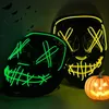 Cosmask Halloween LED 마스크 가면크 무서운 파티 마스크 마스크 어두운 재미있는 마스크에서 가벼운 빛