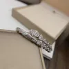 Top Bangles Brand Armband Women High-End Production of Classic Designer 18K Gold Sterling Silver Armband smycken Tillbehör