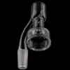 Full Weld Beveled Edge Terp Slurper Quartz Banger Smoke Auto Spinner Bangers con 2 pezzi Tourbillon / Fori d'aria rotanti per tubi Dab Bong d'acqua