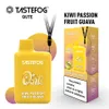 TAIDEFOG QUE DISPOSABLE VAPE PEN 800 PUFFS MESH COIL VAPES BOX 4ML 2% Kapacitet Gratis 550mAh Batteri 15 Flavor med TPD CE ROHS -version