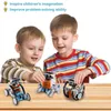 Bilsolrobotsatser Hightech Science Electric/RC Car Toys för pojkar och flickor Intellektuell 12 i 1 Utveckling Diy Education Kit Fo