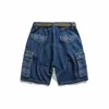 Мужские шорты мужские шорты мужчины летняя джинсовая джинсовая груз f2zf#